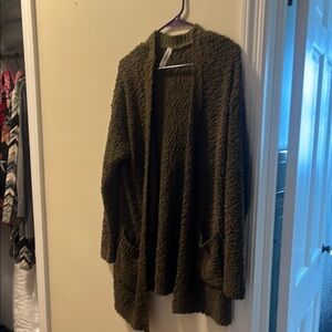 Cozy Olive Green Women's Sweater